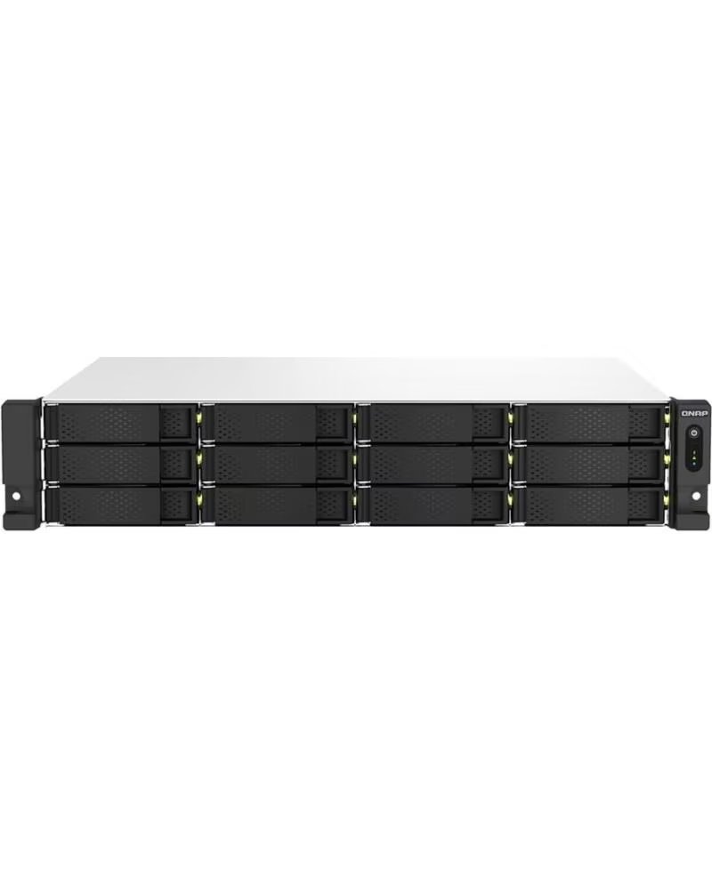 QNAP SERVIDOR NAS TS-1264U-RP-8G 12 BAÍAS 2U RACK 8GB GIGABIT ETHERNET