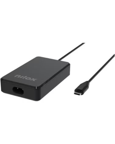 NILOX Cargador gan para portatil 90w usb tipo c