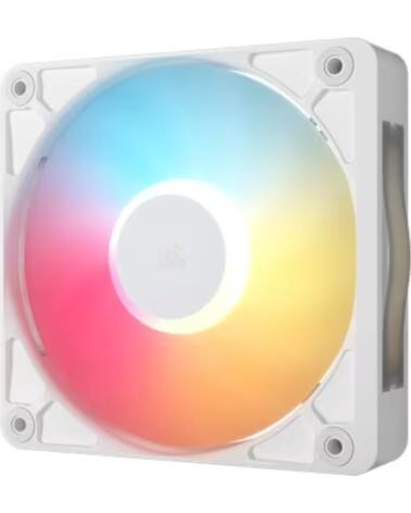 CORSAIR Ventilador caja icue link rx120 ii rgb white 120mm blanco