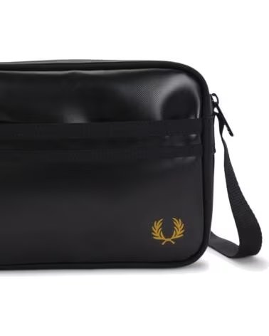 FRED PERRY TONAL CLASSIC MINI UMHÄNGETASCHE SCHWARZ
