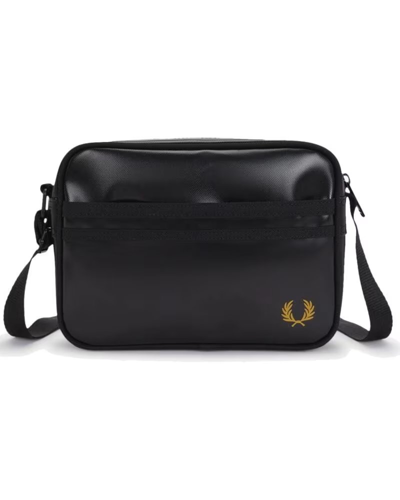FRED PERRY TONAL CLASSIC MINI UMHÄNGETASCHE SCHWARZ