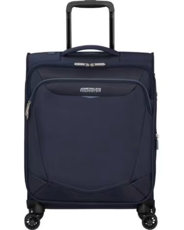 AMERICAN TOURISTER Maleta de Cabina SummerRide Spinner 55cm- 55x40x23cm- 4 Ruedas- Azul Marino