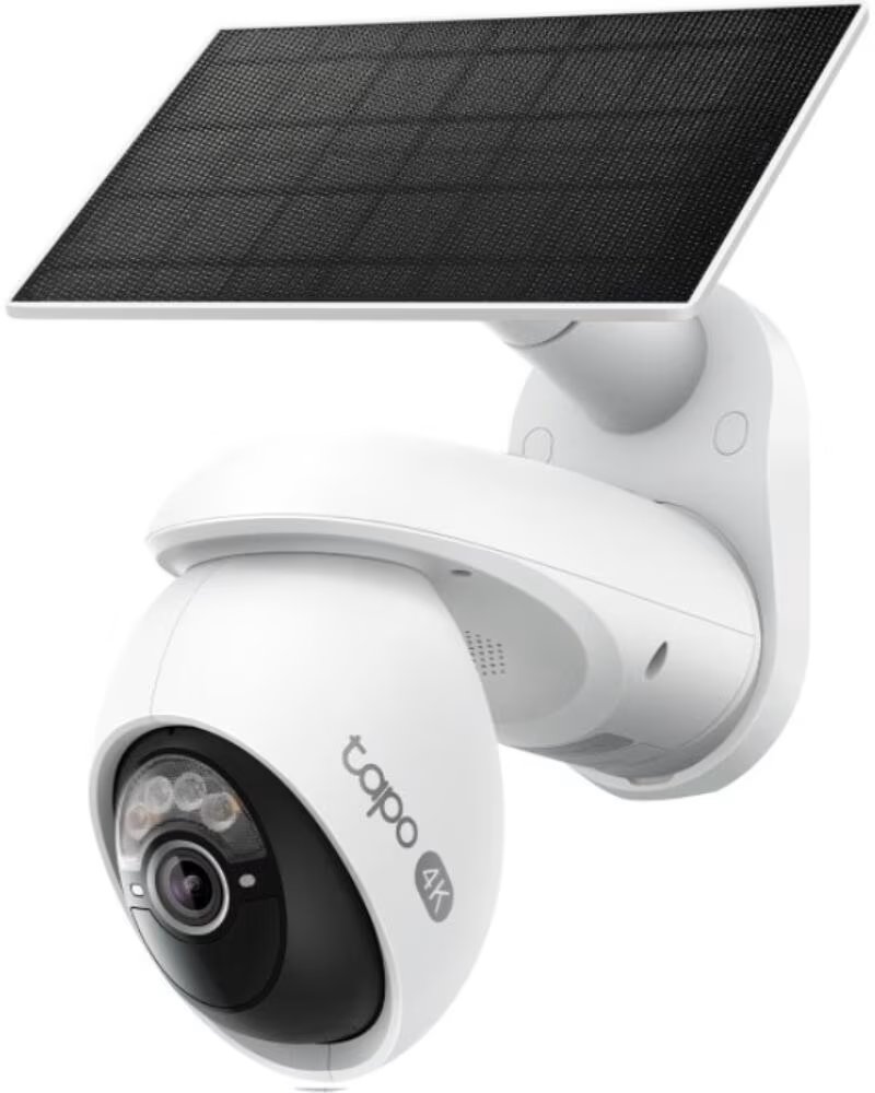 TP-LINK Camara de Videovigilancia Tapo TC92 KIT- Vision Nocturna- Control desde APP- Incluye Panel Solar