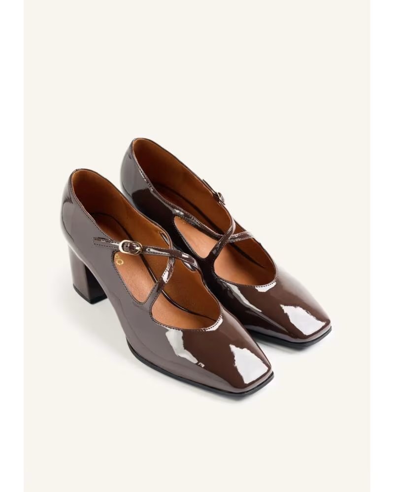 GIOSEPPO ZAPATO TACÓN 80786 MARRóN