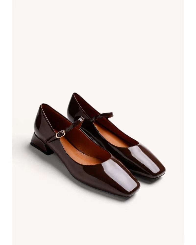 ZAPATOS MARY JANE 80828 MARRÓN
