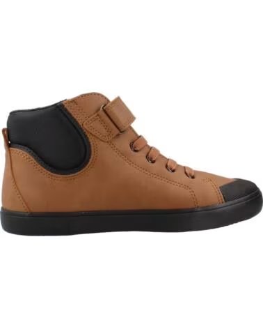 GEOX ZAPATILLAS NIÑO J GISLI MARRÓN CLARO C1192