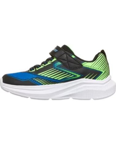 SKECHERS MICROSPEC VELOCITY GRID-DRIT JUNGEN SPORTSCHUHE NEGRO
