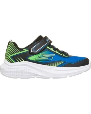 SKECHERS MICROSPEC VELOCITY GRID-DRIT JUNGEN SPORTSCHUHE NEGRO