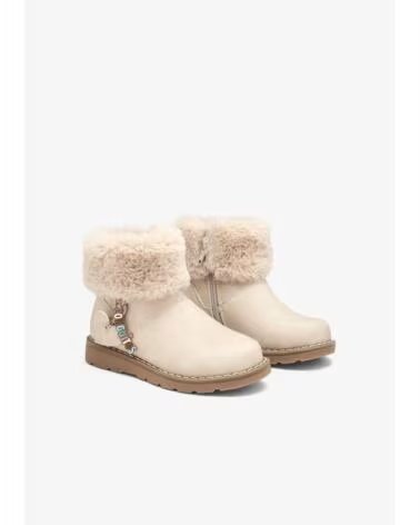 BOTAS MILITARES MENINA CONGUITOS COSH113048 BEGE BEIG