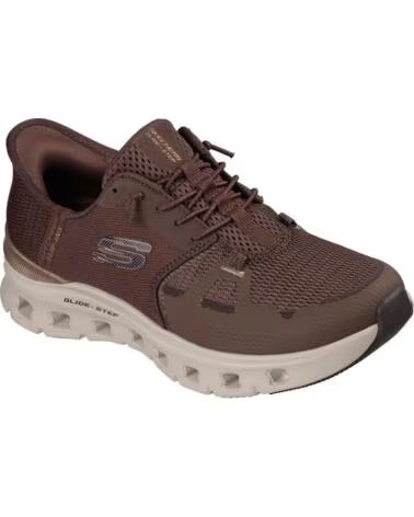 SKECHERS GLIDE-STEP PRO-RADIANT STRIDE SAPATILHAS DESPORTIVAS CASTANHO MARRON