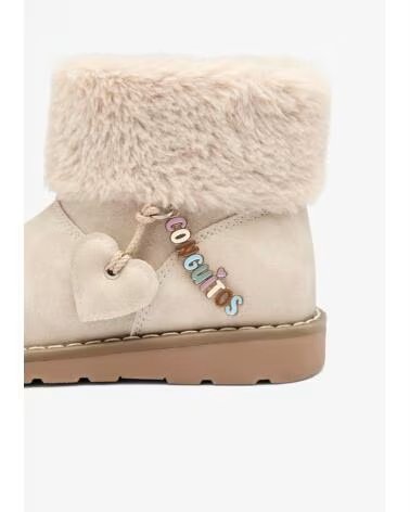 BOTAS MILITARES MENINA CONGUITOS COSH113048 BEGE BEIG