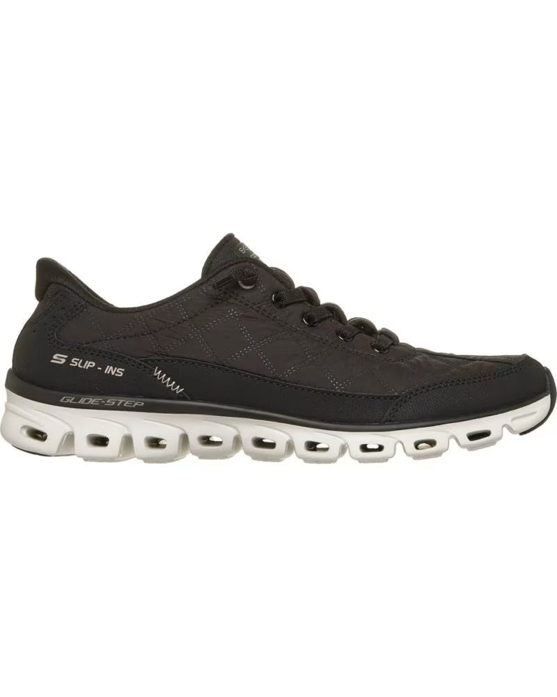 SKECHERS GLIDE-STEP AT EASE ZAPATILLAS NEGRAS NEGRO
