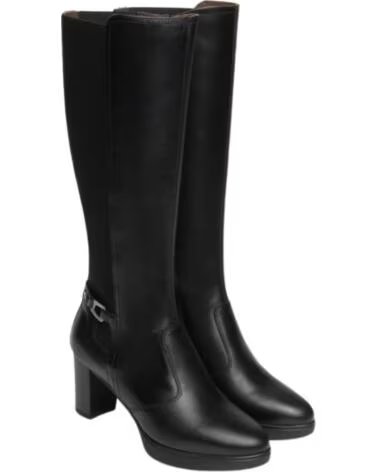 NERO GIARDINI BOTA ALTA TRAVILLA TACÓN 6 CM NEGRO