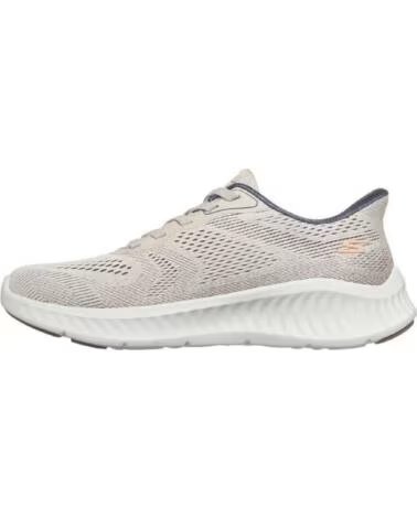 SKECHERS 125665 ZAPATILLAS CASUAL DE MUJER SLIP INS TAUPE