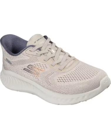 SKECHERS 125665 ZAPATILLAS CASUAL DE MUJER SLIP INS TAUPE