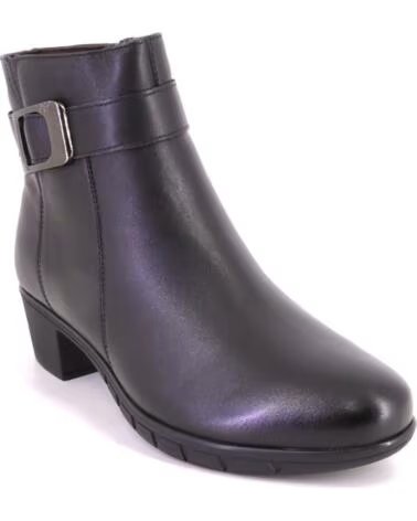 TREINTAS 4630 STIVALETTI DA DONNA NERO PELLE NEGRO
