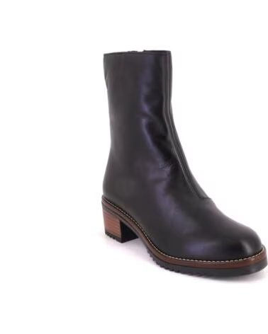 VALERIAS 2332 BOTINES DE MUJER DE PIEL NEGRO
