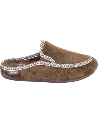 TONI PONS NATAN-VR PANTOUFLES D´INTÉRIEUR POUR HOMME MARRON