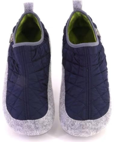 TONI PONS NIL-UM CHAUSSONS MATELASSÉS POUR HOMME MARINE AZUL MARINO