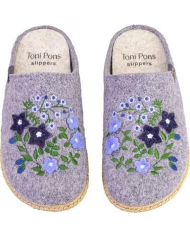 TONI PONS DELI-EF CHAUSSONS POUR FEMME GRIS