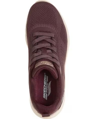 SKECHERS 117720 ZAPATILLAS CASUAL DE MUJER BURDEOS SLIP ON