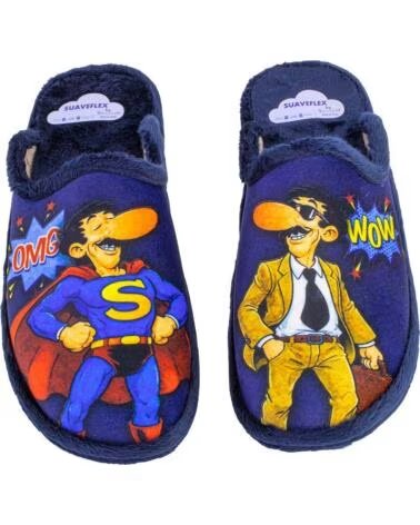 SUAVEFLEX 200-427 CHAUSSONS D´INTÉRIEUR POUR HOMME AZUL MARINO