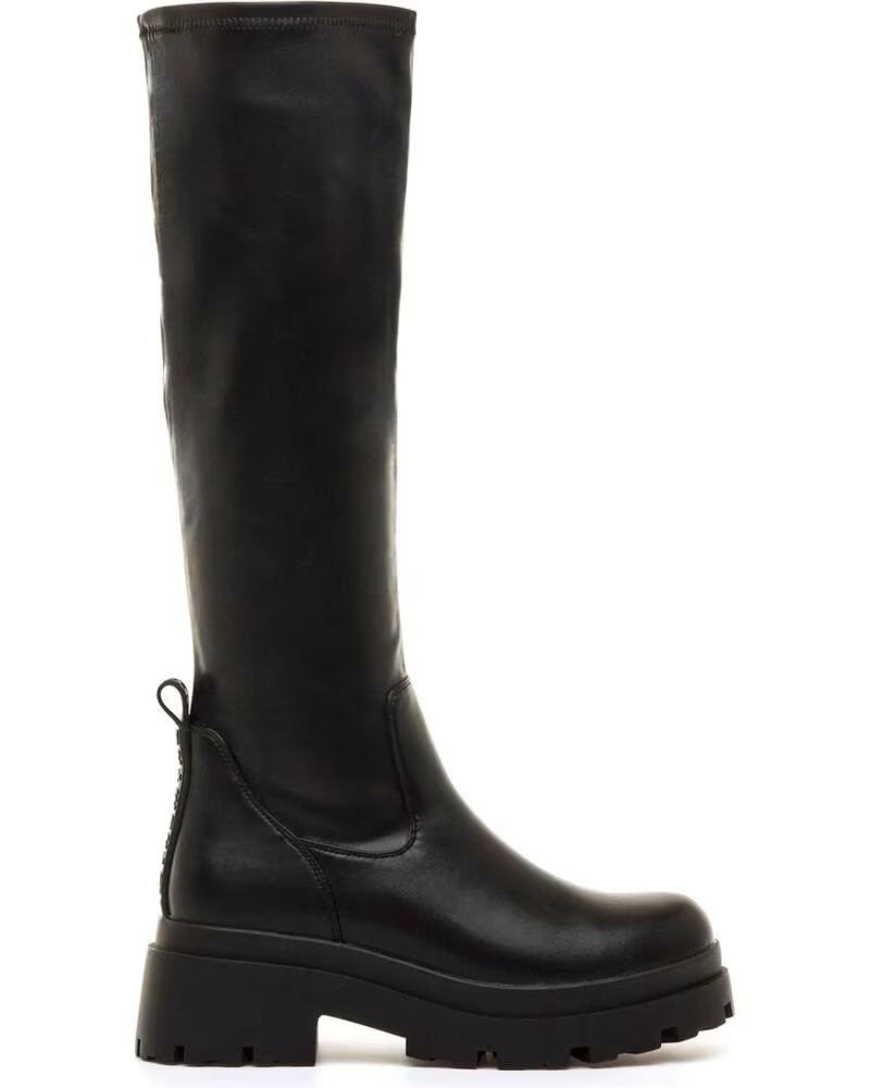 BOTTES HAUTES MTNG 56271 NOIRES POUR FEMME NEGRO