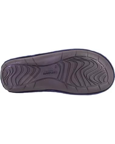 SUAVEFLEX 200-423 Zapatillas de casa de hombre azul marino AZUL MARINO