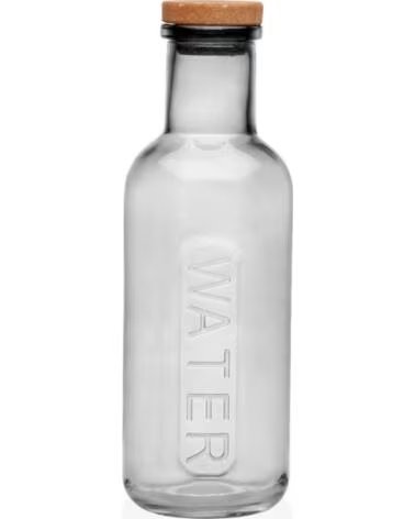 VERSA BOUTEILLE EN VERRE POUR CUISINE ET EAU MULTICOLOR