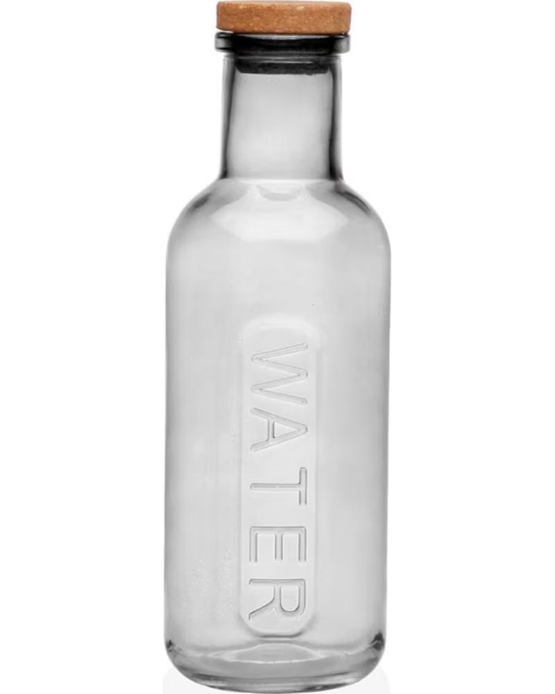VERSA BOUTEILLE EN VERRE POUR CUISINE ET EAU MULTICOLOR