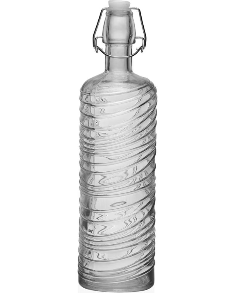 VERSA KÜCHENFLASCHE AUS GLAS MIT BÜGELVERSCHLUSS MULTICOLOR