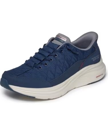 SKECHERS CONTOUR FOAM COZY FIT ZAPATILLAS AZULES AZUL