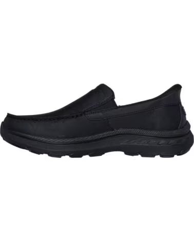 SKECHERS POLLARD - OSGOOD SCHWARZ LEDER NEGRO