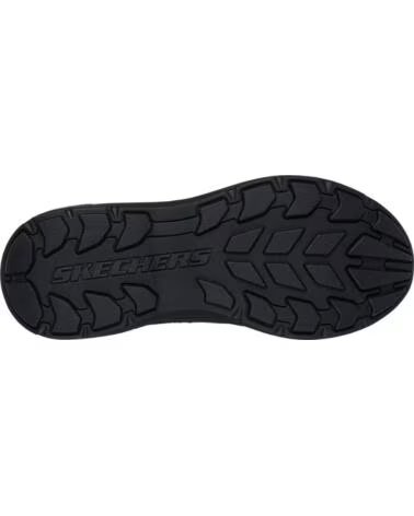 SKECHERS POLLARD - OSGOOD SCHWARZ LEDER NEGRO