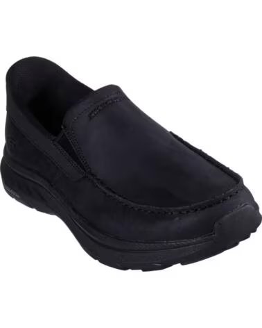 SKECHERS POLLARD - OSGOOD SCHWARZ LEDER NEGRO