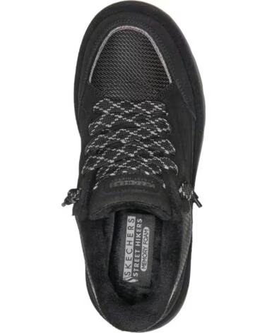 SKECHERS KEEPSAKES COZY STREET HIKER PRETA NEGRO