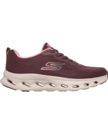 SKECHERS GO WALK GLIDE-STEP 20 - KRIS DAMEN SNEAKER BORDEAUX GRANATE