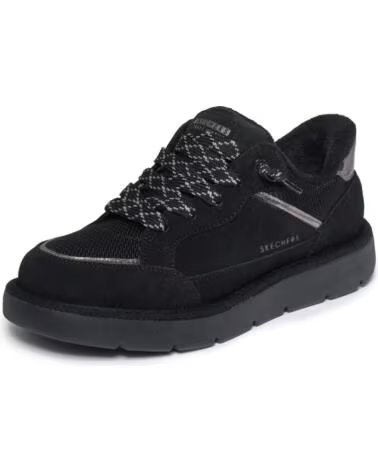 SKECHERS KEEPSAKES COZY STREET HIKER PRETA NEGRO