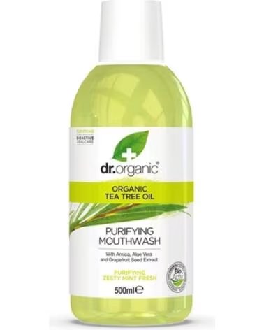 DR ORGANIC TEEBAUMÖL MUNDWASSER 500ML