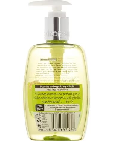 DOCTOR ORGANIC BIO TEEBAUM HANDWASCHGEL 250ML
