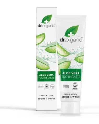 DOCTOR ORGANIC PASTA DENTAL DE ALOE VERA ENCÍAS SENSIBLES 100ML