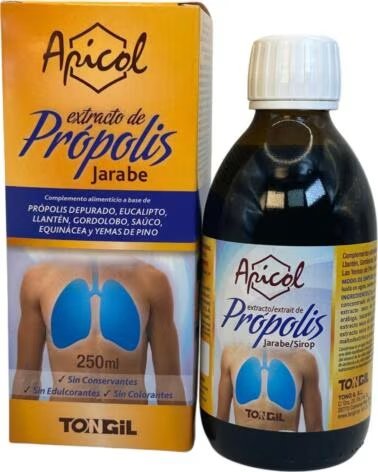 TONGIL APICOL JARABE EXTRACTO DE PRÓPOLIS 250 ML