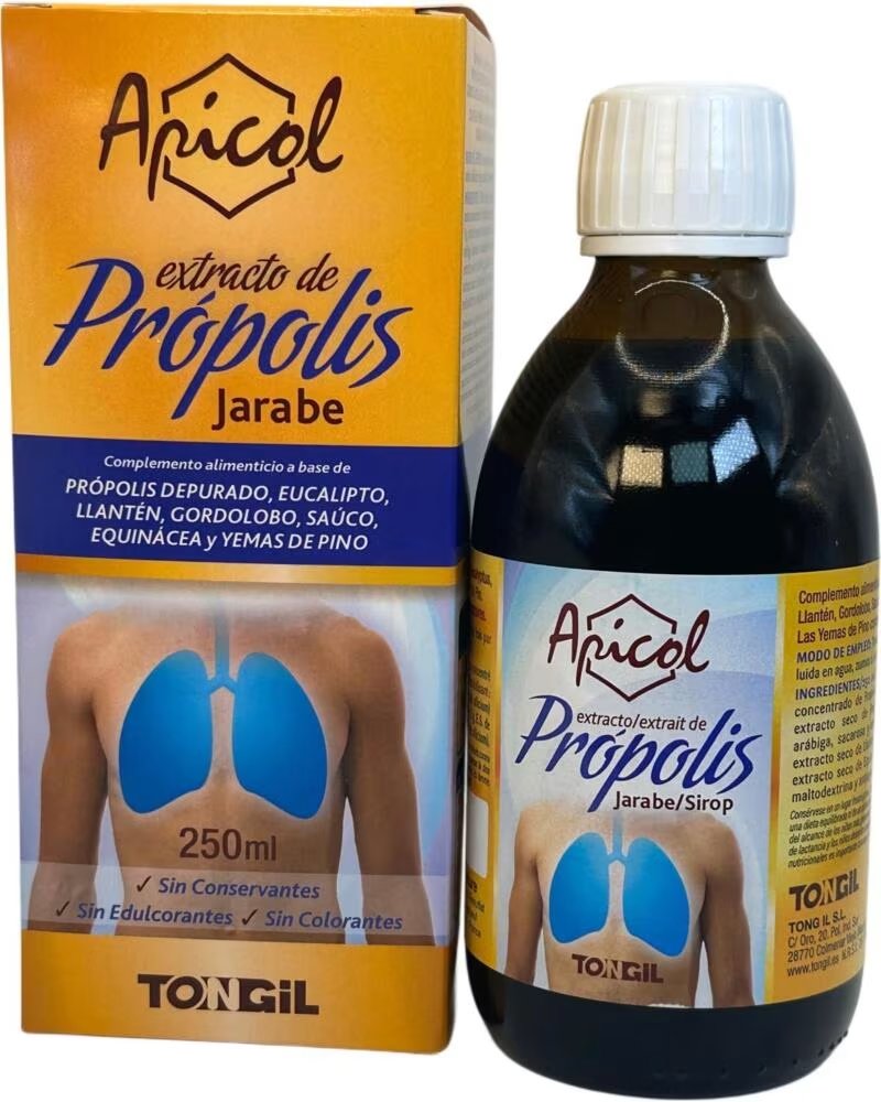 TONGIL APICOL JARABE EXTRACTO DE PRÓPOLIS 250 ML