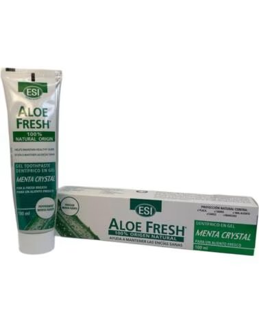 ESI ALOE FRESH RETARD MENTA CRYSTAL DENTÍFRICO EN GEL 100 ML