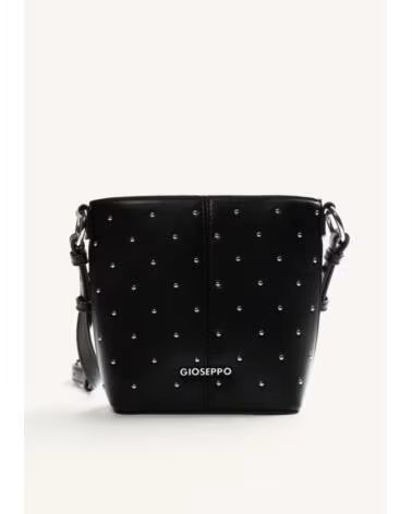 GIOSEPPO BOLSO BUCKET TACHAS 80675 NEGRO