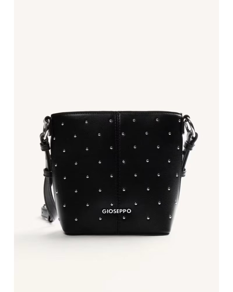 GIOSEPPO BOLSO BUCKET TACHAS 80675 NEGRO