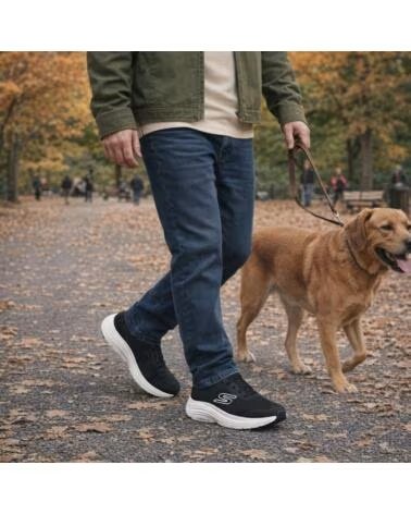 SKECHERS MAX CUSHIONING ENDEAVOUR NEGRO