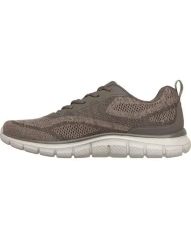 SKECHERS TRACK TAUPE SNEAKER SCHUHE