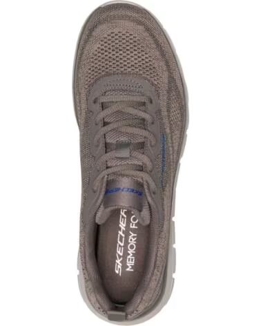 SKECHERS TRACK TAUPE SNEAKER SCHUHE