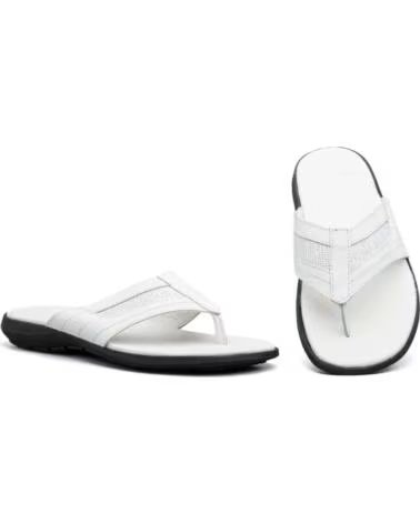 IBERICO SHOES SANDALIAS DE PIEL PARA HOMBRE MODELO IB3021 BLANCO